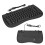 High-Quality 87-Key USB Keyboard KB-301B Durable Plastic Ergonomic Computer KB 3