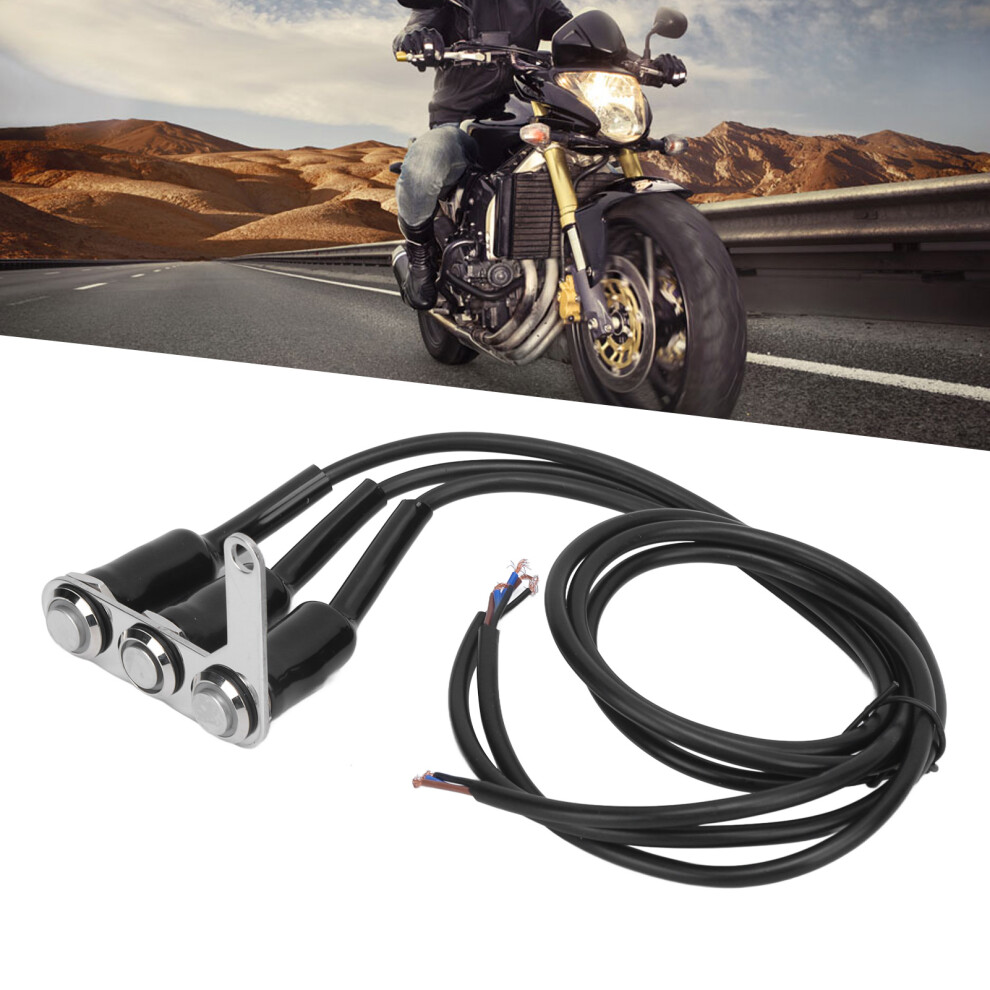 Refitting Led Motorcycle Switch Handlebar Adjustable Universal Fitting Durable 9381358264506