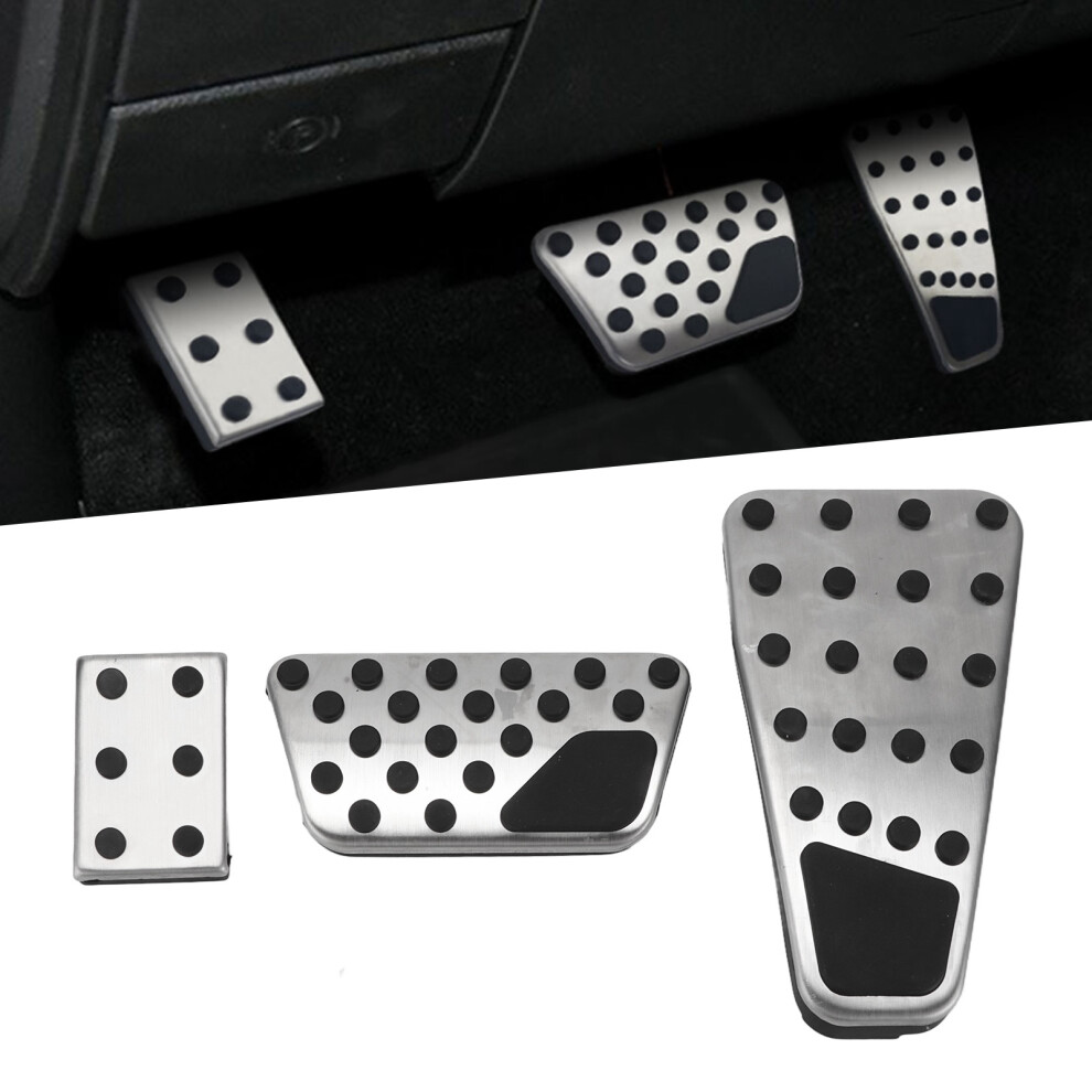 Heavy Duty Metal Rubber Accelerator Brake Pedal Fit Dodge Ram 1500 2500 3500 4500 5500 (2009-2019) 9341358263527