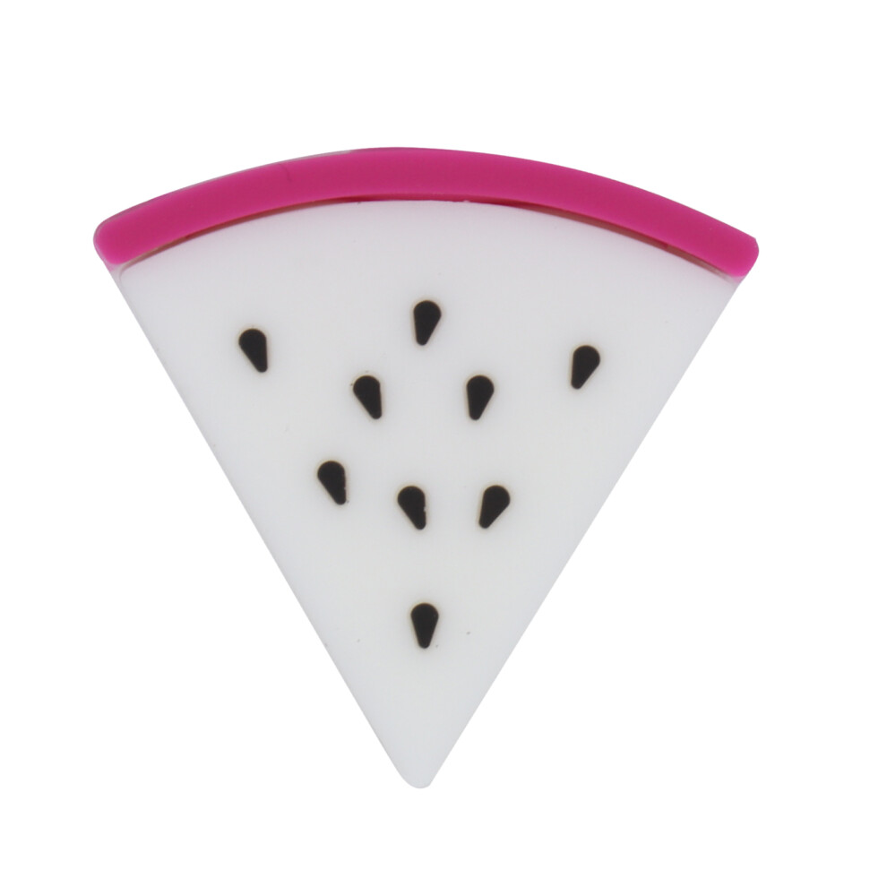 Fruit Shaped Pvc Cable Protector For Smartphone, Non-Toxic & Soft, White 8731358266214