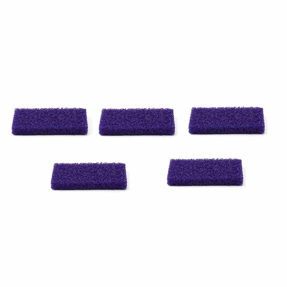 Purple (Purple) 5Pcs Brush Dead Skin Remover Pumice Durable Soft Brushes Foot Care