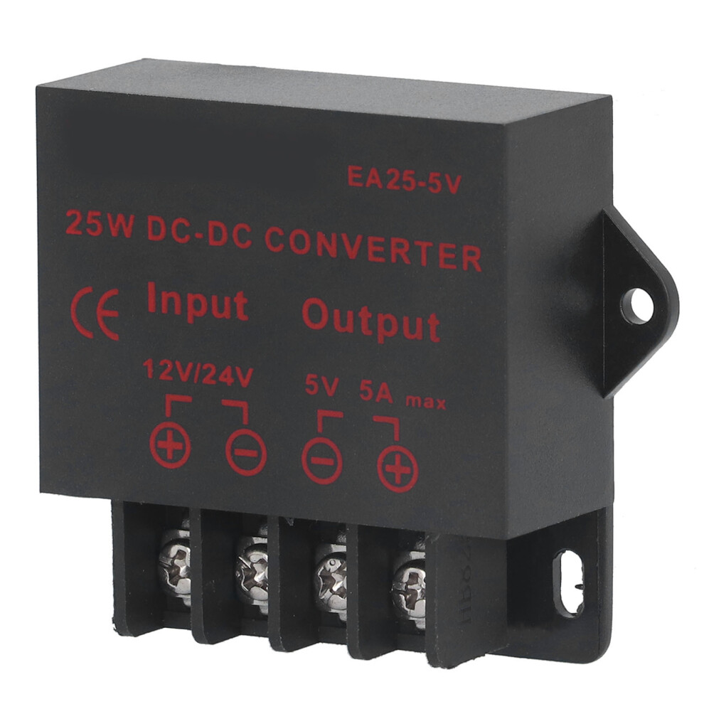 Durable 5V 5A Voltage Converter For 12V/24V With High Stability 7661358266994
