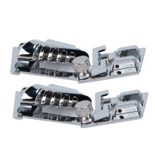 2Pcs Stainless Steel Bias Tape Binder Foot for Household Sewing Machines