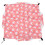 Hamac à double couche rose cartoon pour petits animaux 8