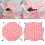 Hamac à double couche rose cartoon pour petits animaux 10