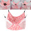 Hamac à double couche rose cartoon pour petits animaux 3