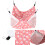 Hamac à double couche rose cartoon pour petits animaux 12