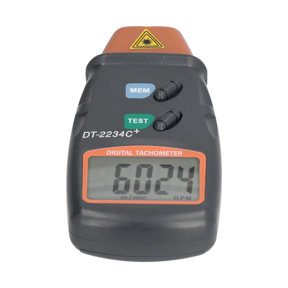 Dt2234c+ Digital Laser Tachometer Non-Contact Speed Meter, High Accuracy 7681358267890