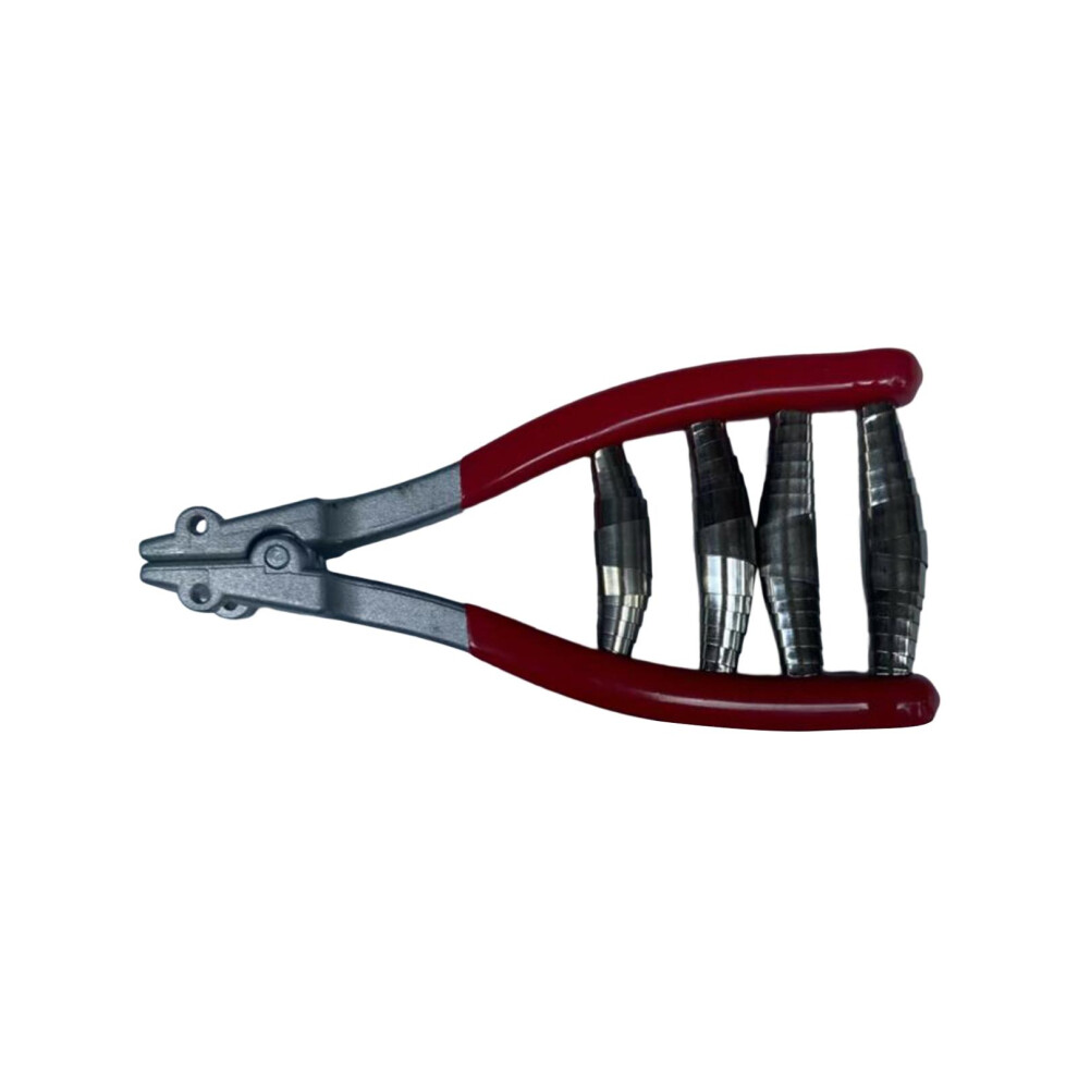 (Red, Length 14 cm) Proper Size Tennis Stringing Clamp Starting Premium Alloy Lightweight-image-OPC-PMRT9JR-NEW