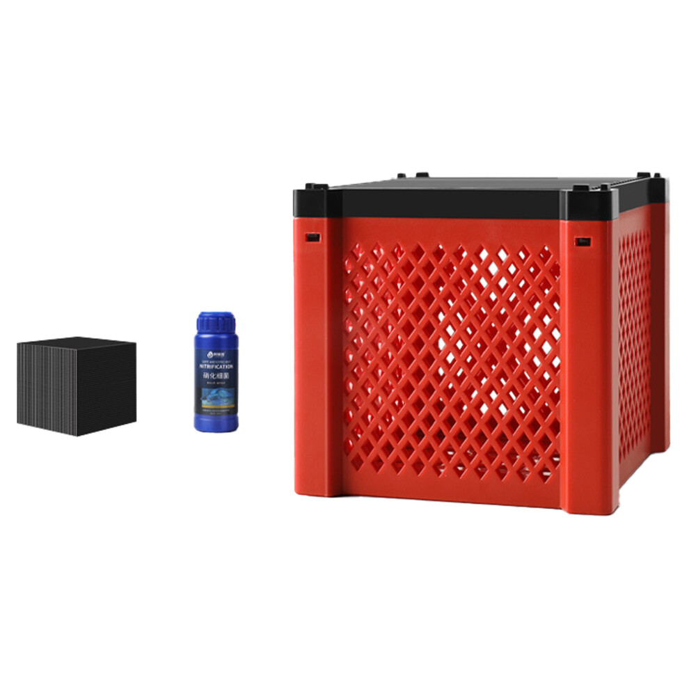 (a set) Eco Aquarium Water Trough Purifier Cube Activated Carbon Livestock