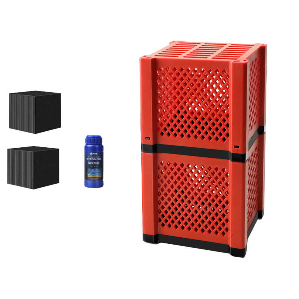 (2 sets) Eco Aquarium Water Trough Purifier Cube Activated Carbon Livestock