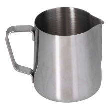 Edelstahl-Schaumkännchen 400 ml Milch-Kaffeekanne mit Messskala