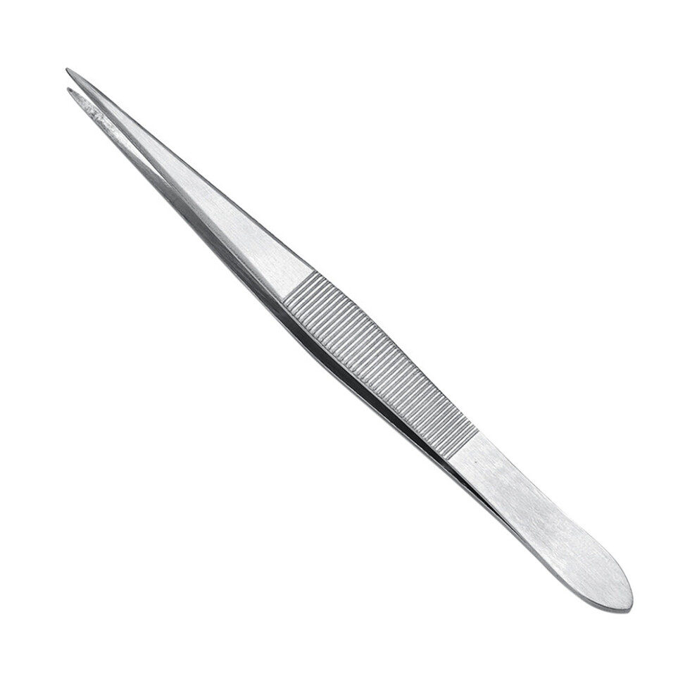 Light Pack Of 4 Pointed Tweezers Smooth Weight Comfortable High Tech