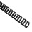 10 Stück Kunststoff-Binderücken, 19 mm, 30 Ringe, 15