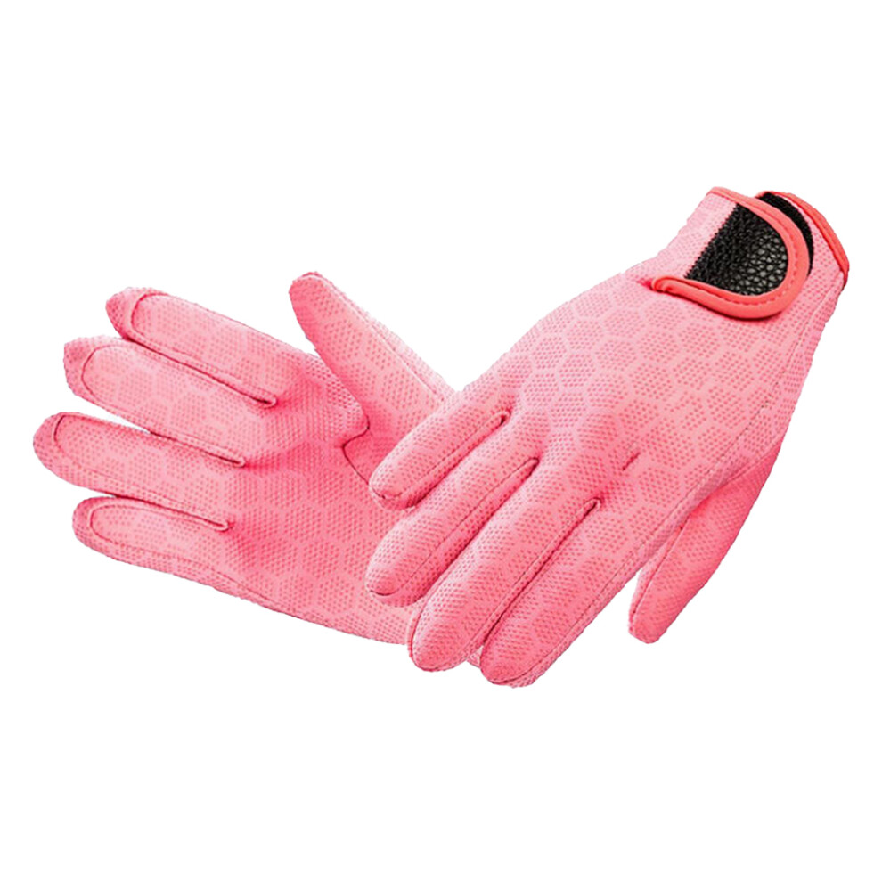 (Pink, L) 1 Pair Sports Gloves Elastic Mitten Mitts Fitness Warmer Hand-image-OPC-PMRTCJ8-NEW