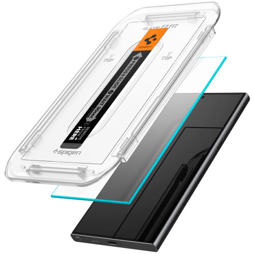 Spigen Samsung Galaxy S24 Ultra Glas.tR EZ Fit Screen Protector, 2-pack 1