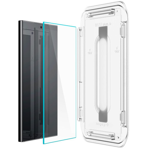 Spigen Samsung Galaxy S24 Ultra Glas.tR EZ Fit Screen Protector, 2-pack 2