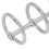 10 Stück 3-Ring-Metall-Loseblattbinder, Buchringe 15