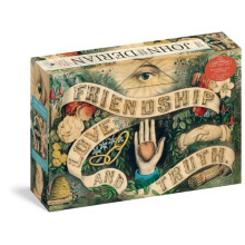 John Derian Paper Goods Friendship Love and Truth 1000Piece Puzzle by