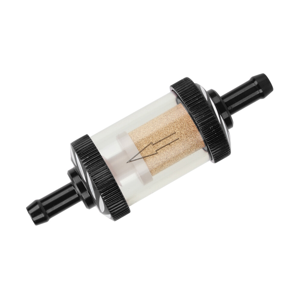 Durable Abs Gasoline Filter For 6Mm Motorbike With Copper Core - Black 9391358270308