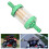 Motorrad Kraftstofffilter ABS 6 mm Grüner Benzin-Schmutzfilter 14