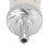 Motorrad-Kraftstofffilter 6 mm ABS Benzin-Schmutzfilter Silber 13