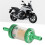 Motorrad Kraftstofffilter ABS 6 mm Grüner Benzin-Schmutzfilter 11