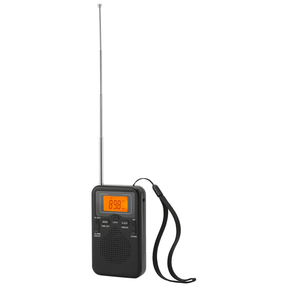 Portable Pocket Radio With Large Speakers For Superior Sound Quality 7631358270338