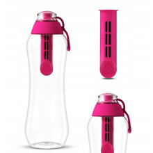 Roze Dafi waterfilterfles 0,5 liter + filter