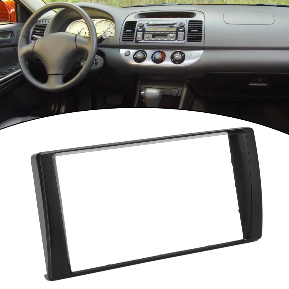 Car Radio Fascia Frame For Toyota Camry 2002-2006 Abs Dashboard Trim 9351358270494