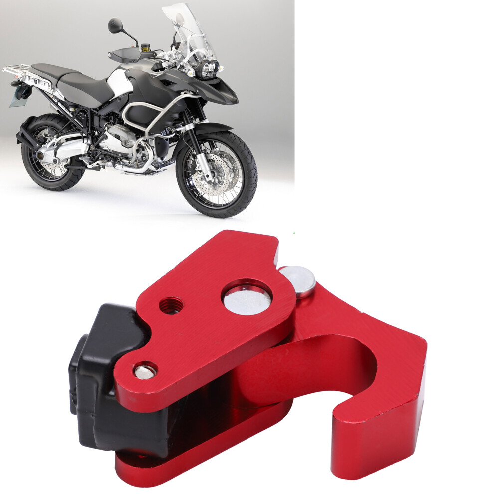 Motorcycle Helmet Bag Hook Cnc Aluminum Luggage Carry Holder Red 4231358270623