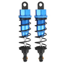 RC Stoßdämpfer 82 mm Aluminiumlegierung 2er Pack für Tamiya CC01 CC02 RC Auto Blau