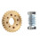 Compact 28:1 Gear Ratio Worm Speed Reducer for Heavy Load Robotics 6
