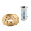 Compact 28:1 Gear Ratio Worm Speed Reducer for Heavy Load Robotics 2