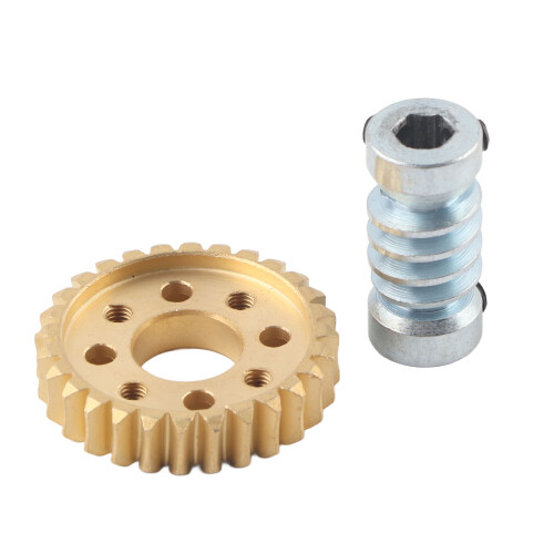 Compact 28:1 Gear Ratio Worm Speed Reducer for Heavy Load Robotics 1