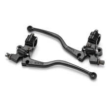 Motorradlenkerhebel aus Aluminiumlegierung 22 mm für Bremse & Kupplung, 2 Stück, passend für CG 125