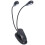 Luce da libro a LED, 4 LED, USB 5 V, nera, con clip 12