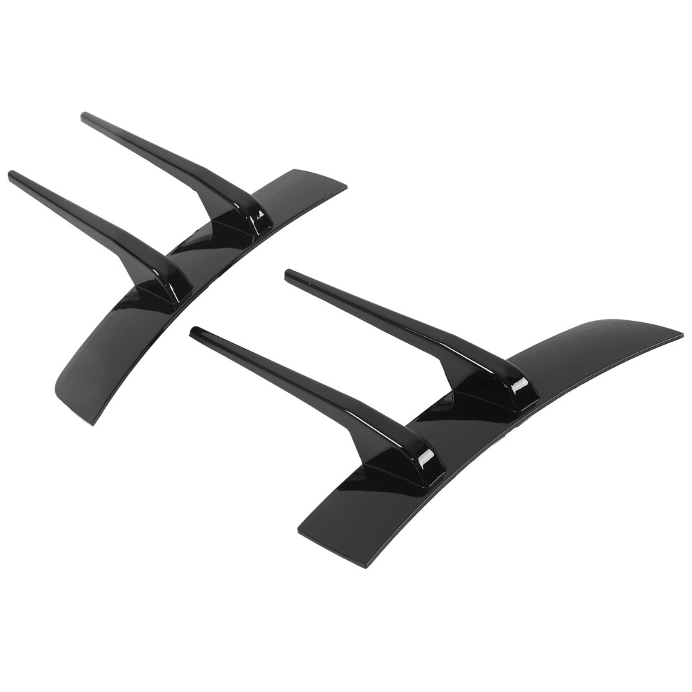 Glossy Front Bumper Spoiler For Mercedes A Class W177 2018+ Replacement Black 9441358276555