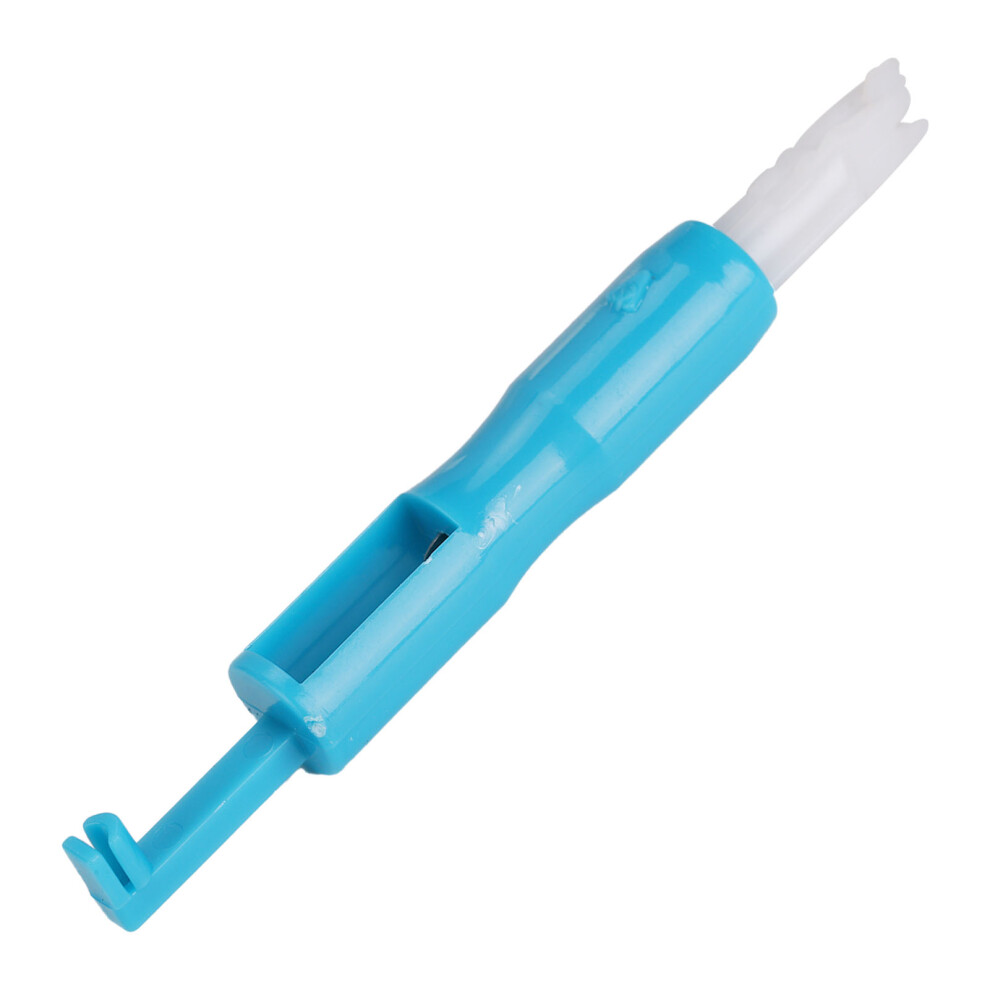 Efficient Household Needle Threader For Easy Sewing - Blue