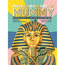 The Incredible Popup Mummy by Moira Butterfield Hardcover Book