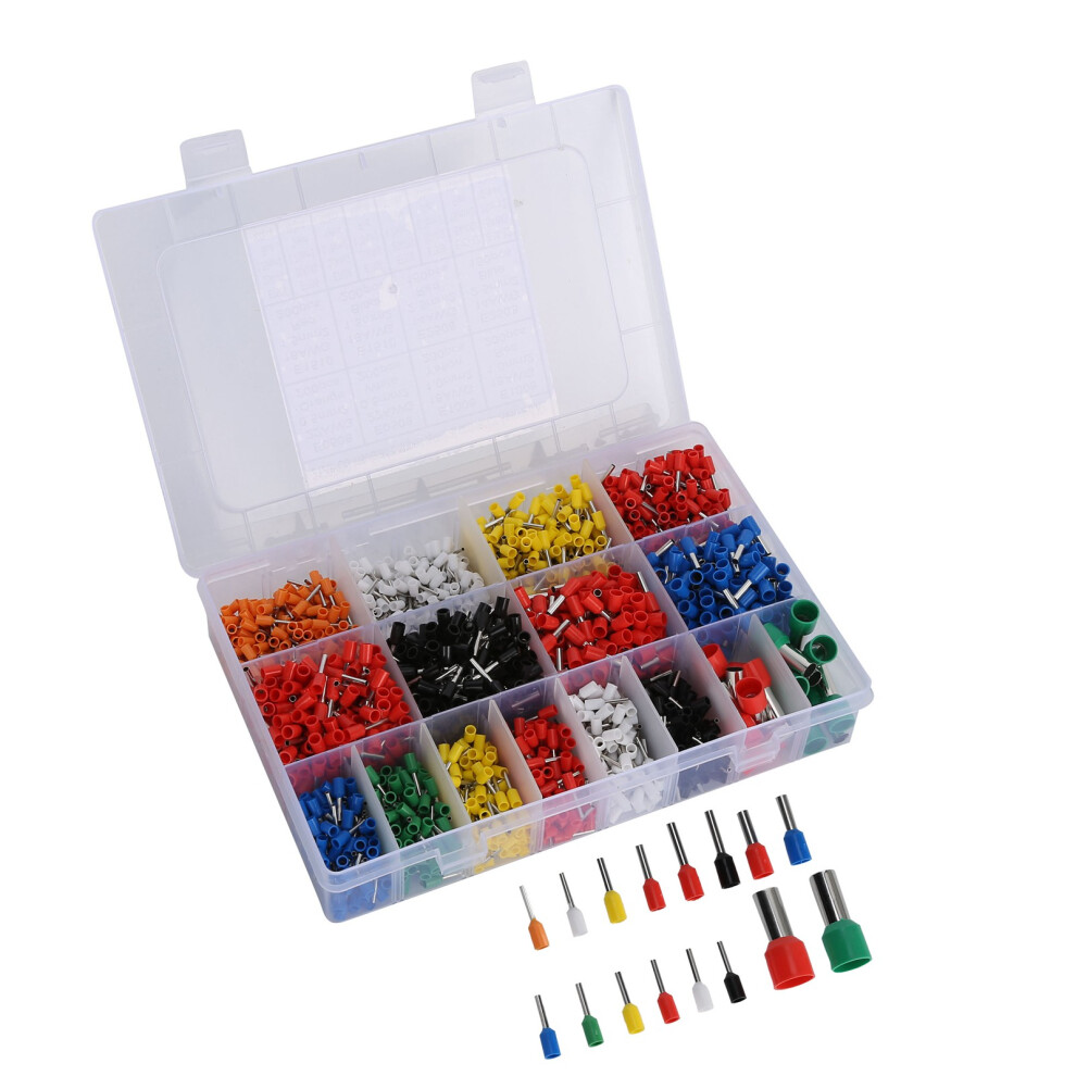2120Pcs Electrical Terminal Set For Home & Auto With Copper Core 8431358279749