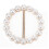 Simplistic 8Pcs Pearl TShirt Scarf Buckle Clips for Elegant Style 8