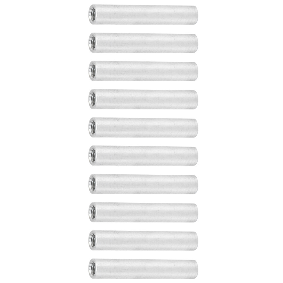 10Pcs Aluminum Alloy Round Standoff M4x0.7mm, 40Mm Length 4251358280897