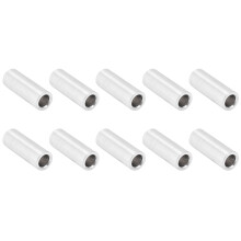 10 pièces d'entretoises rondes anodisées en aluminium 6 mm Ø extérieur 14 mm L 4 mm Ø intérieur