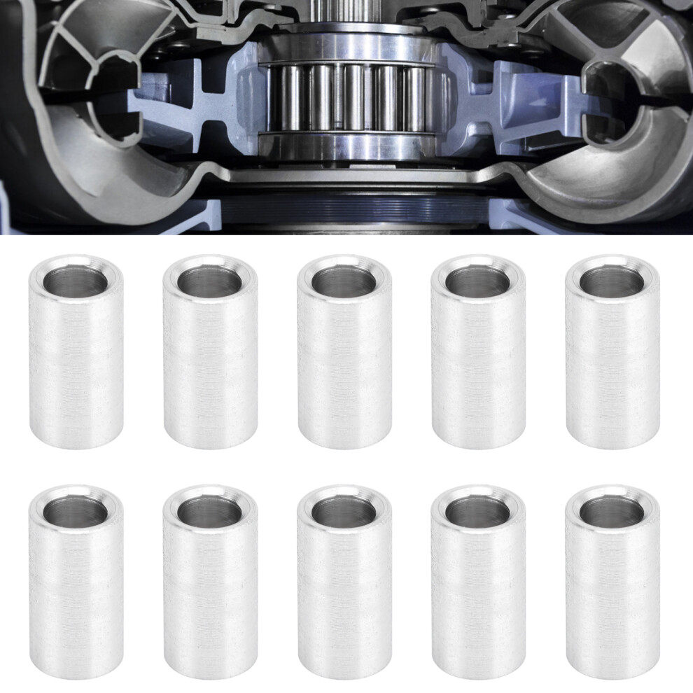 10Pcs Aluminum Alloy Spacer Standoff Round Unthreaded Support 6mm OD 12mm Long-image-OPC-PMRTW5W-NEW