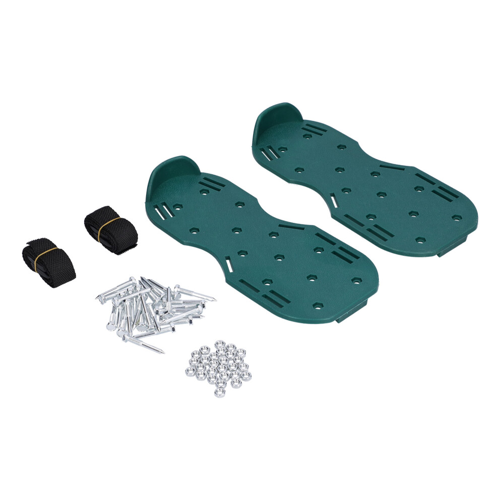 Efficient Soil Loosening With Green Aerator Sandals - Home Garden Tool 4681358281387
