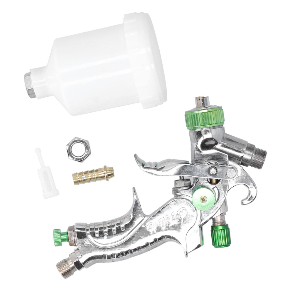 Portable Spray Gun Kit Te2006 125Ml, 1.0Mm Nozzle, Abs & Aluminum 7891358281356