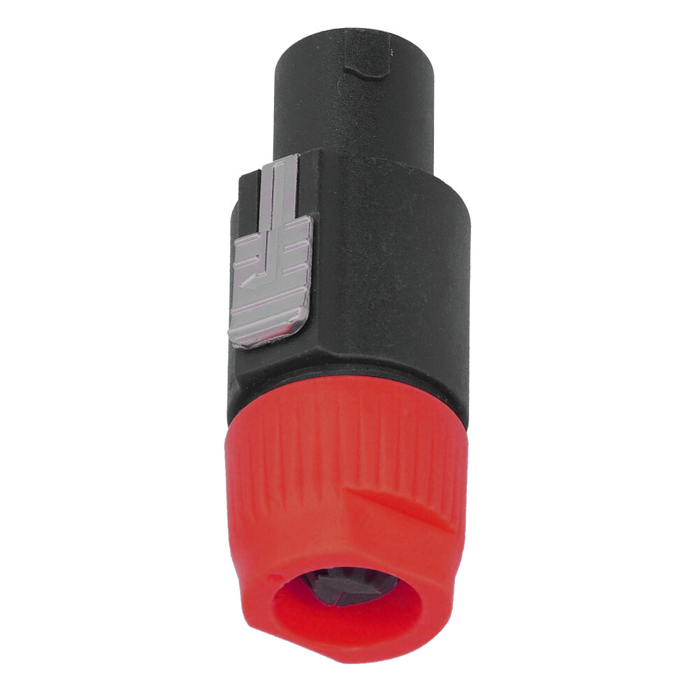 4Pcs 4 Pole Speaker Twist Lock Plug For Audio Power Amplifier Cnl4fc Red 4621358281666