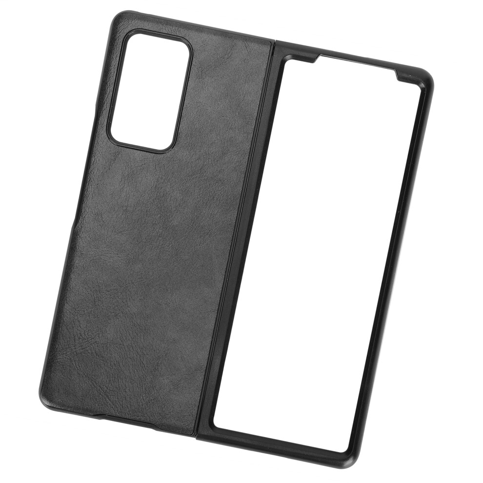Premium Leather Case For Galaxy Z Fold 2 | Anti-Fall Protective Cover Black 4961358281892