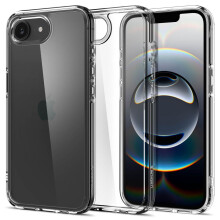 Carcasă Spigen Ultra Hybrid pentru iPhone 16e - Transparentă